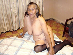 Beautiful naked mature grandmother